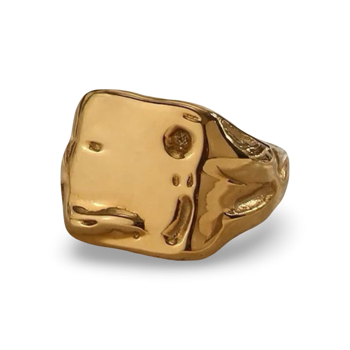 Signature Engraved Ring