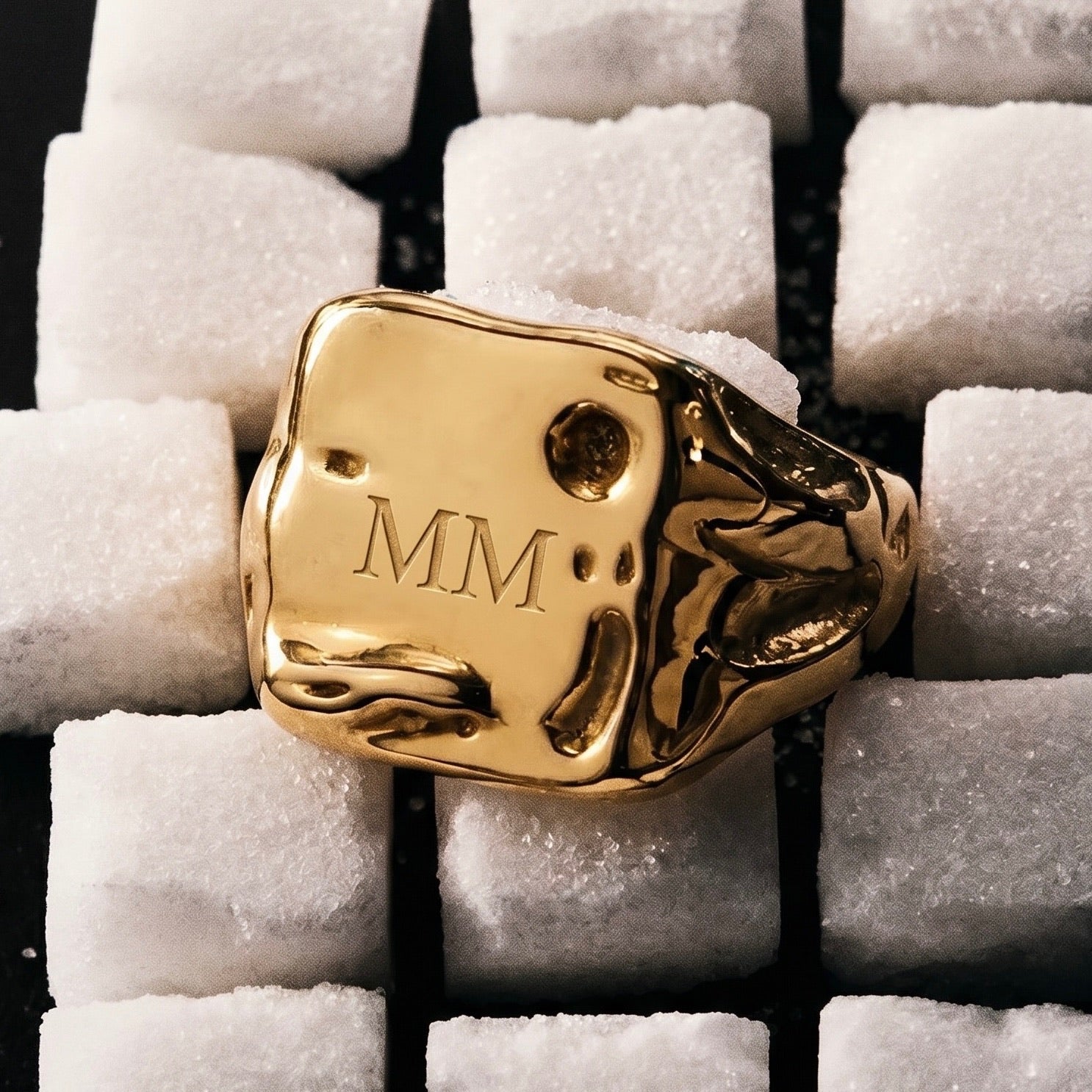 Signature Engraved Ring